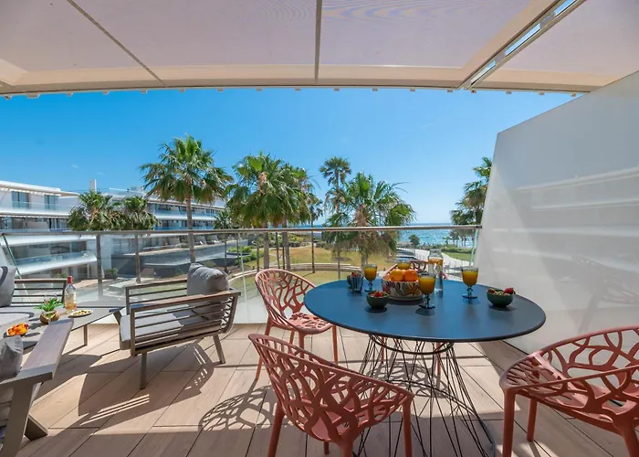 Apartament Edge Luxury Beachfront 2br With 3 Pools, Wellness, Gym *